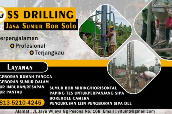 JASA SUMUR BOR TERBAIK BATANG